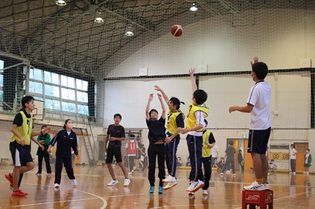 寮祭（7月）ポートボール大会