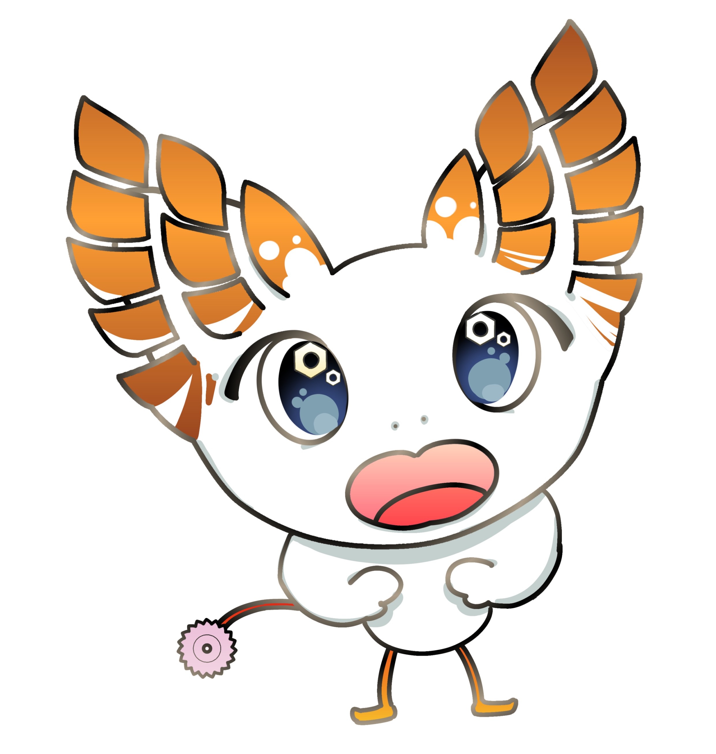 ビンガちゃんのイラスト